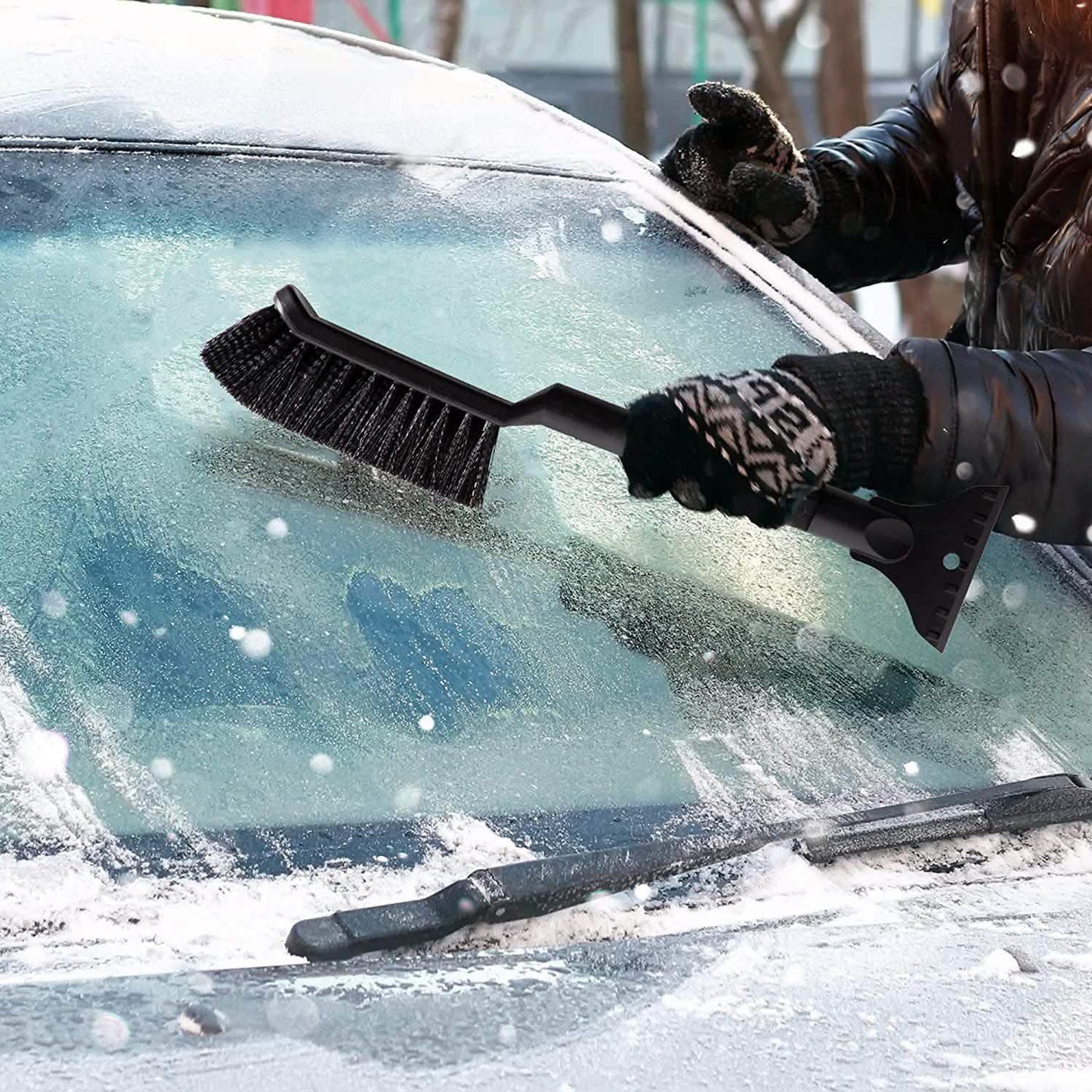 OxGord 2-in-1 Ice Scraper & Snow Brush DailySale