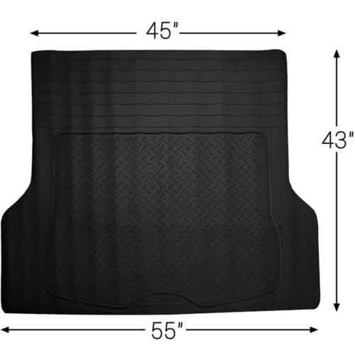 OxGord WeatherShield HD Heavy Duty Rubber Trunk Cargo Liner Floor Mat DailySale