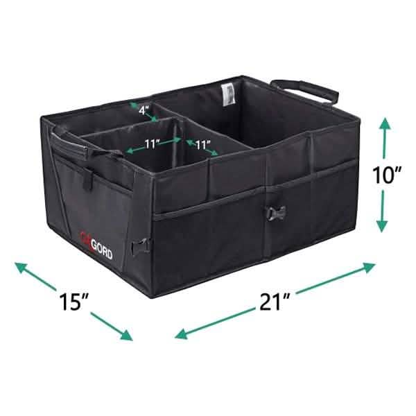 OxGord® Black Trunk Organizer Caddy DailySale