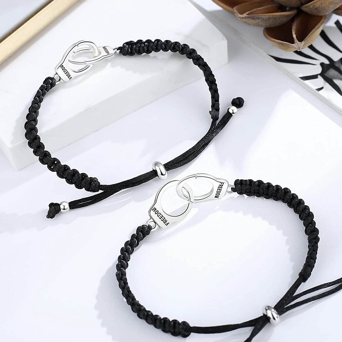 Partner in Crime Handcuff Friendship Bracelets DailySale