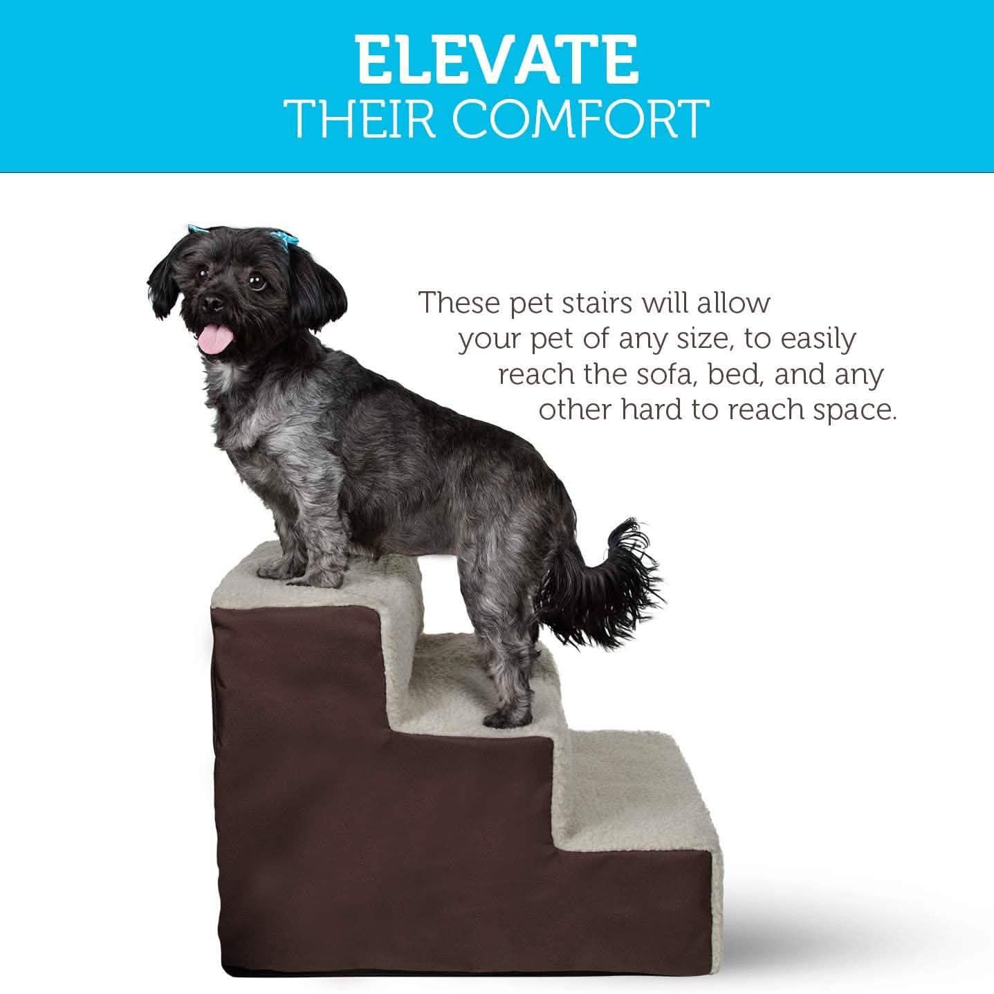 Paws & Pals Padded Pet Stairs DailySale
