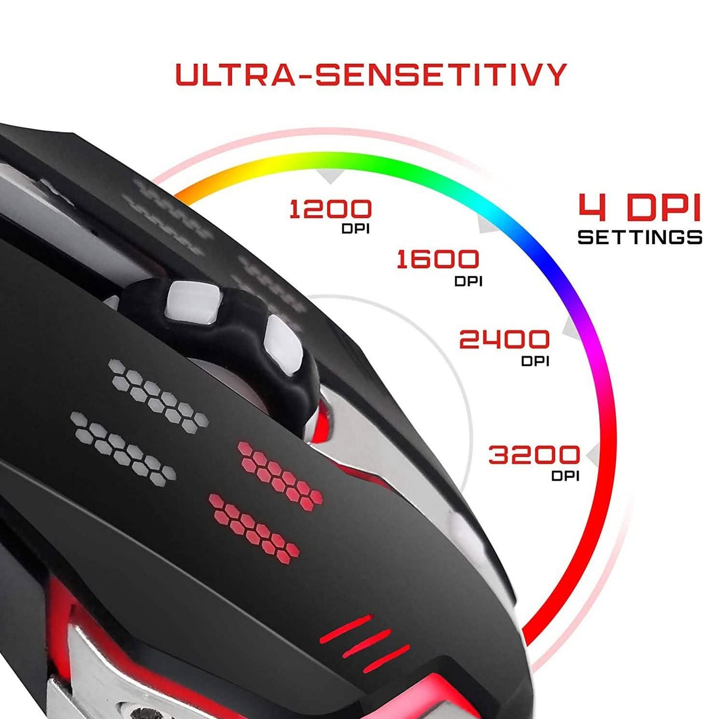 PBX Gladiator Wired Gaming Mouse DailySale