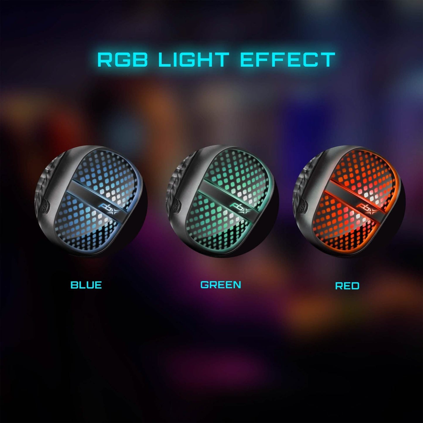 PBX Pulse 7 Elite Comfort Gaming Headset | Over-Ear LED Headphones with Mic DailySale