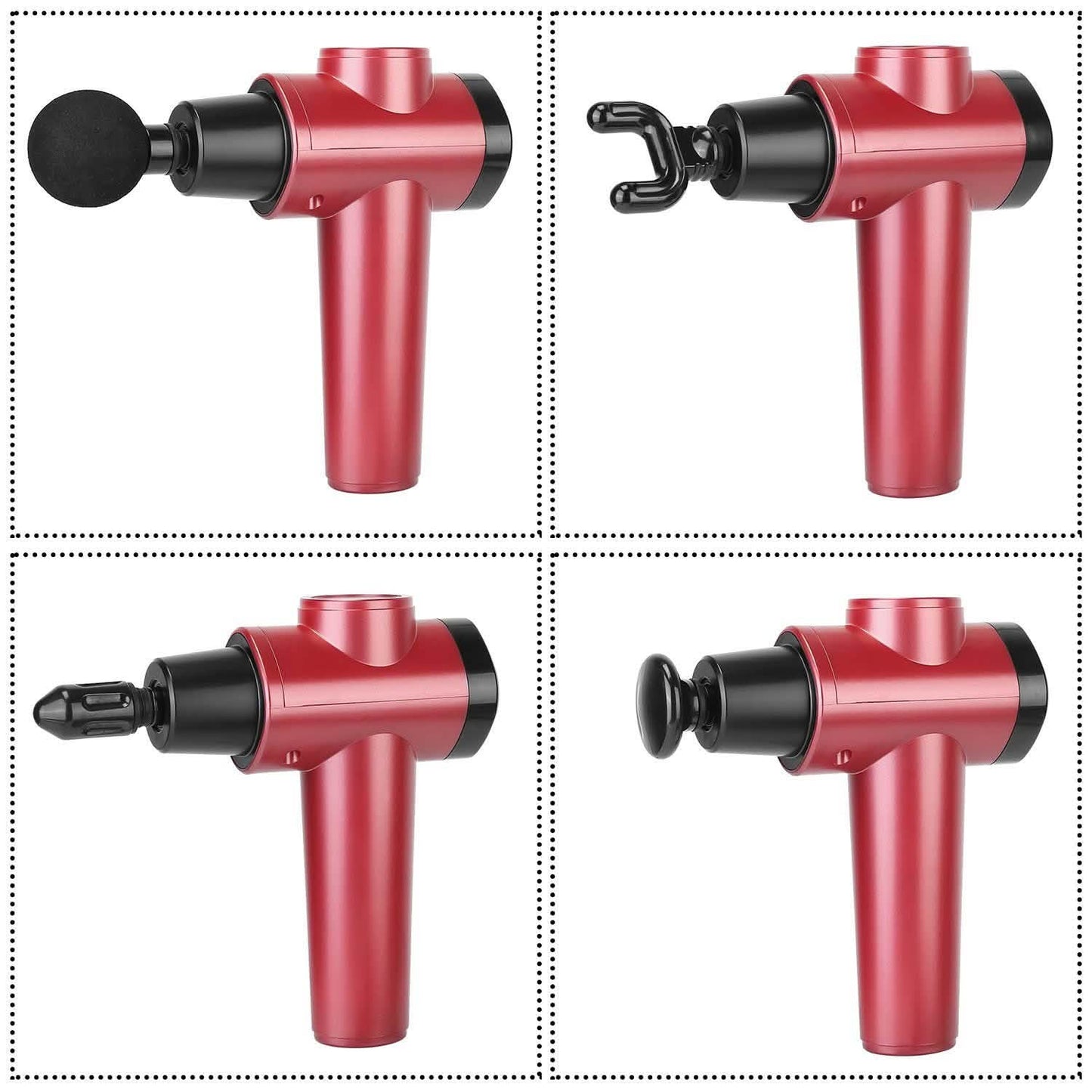Percussion Digital Display Rechargeable Deep Tissue Vibration Massage Gun DailySale