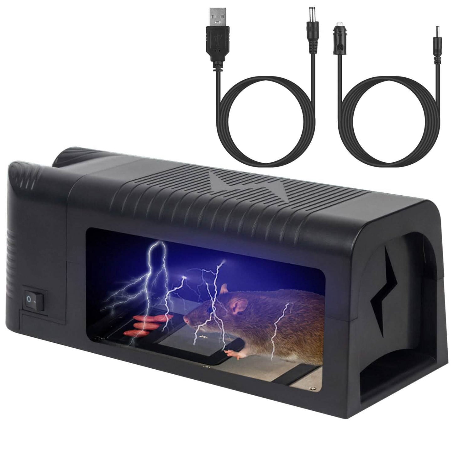Pest Control Rechargeable Shock Mice Killer with 1800V High Voltage DailySale