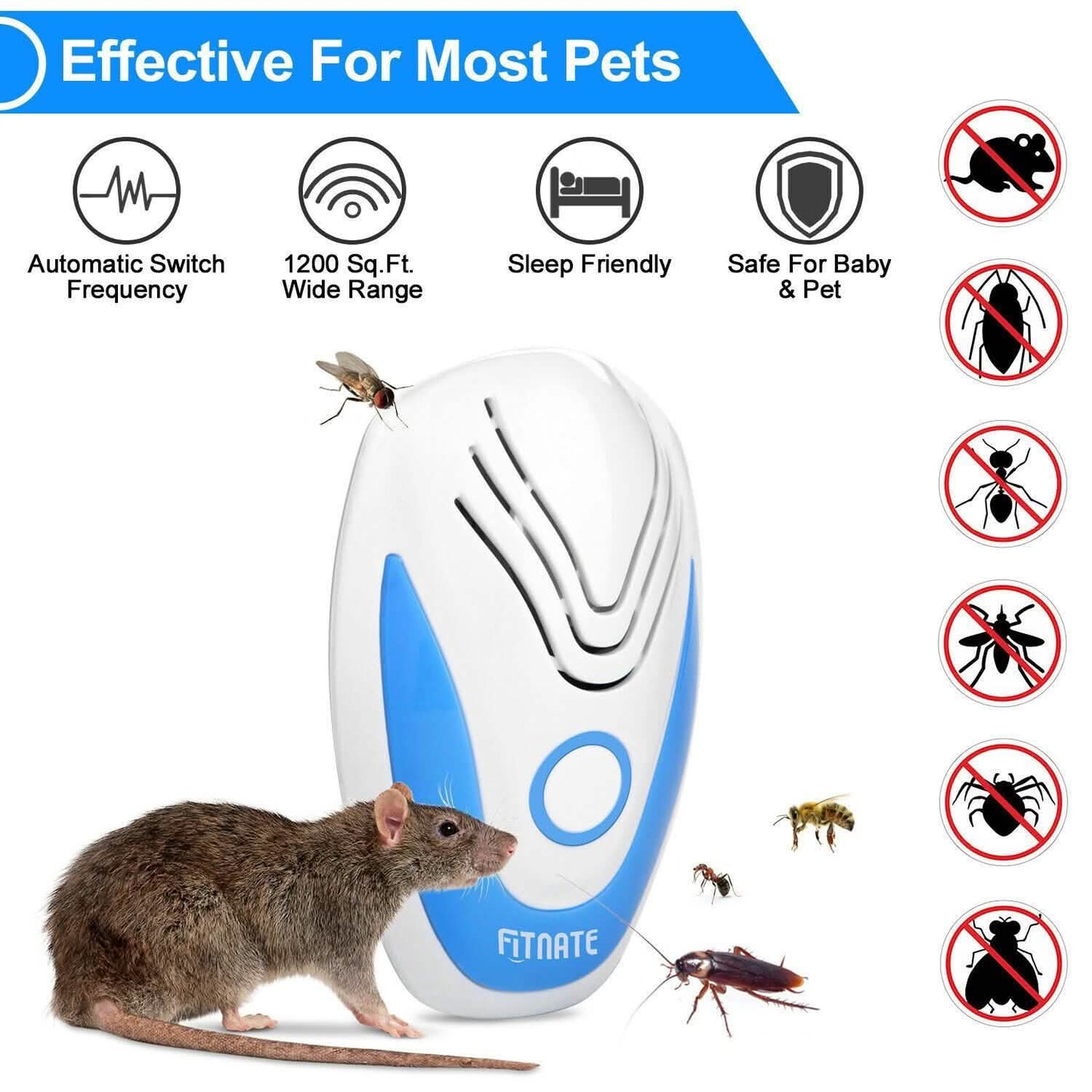 Pest Control Ultrasonic Pest Repeller DailySale