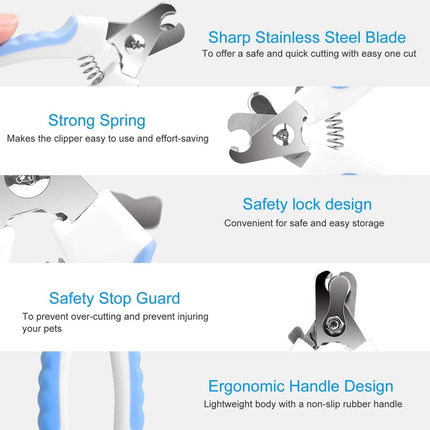 Pet Nail Toe Stainless Steel Trimmer with Nail File DailySale