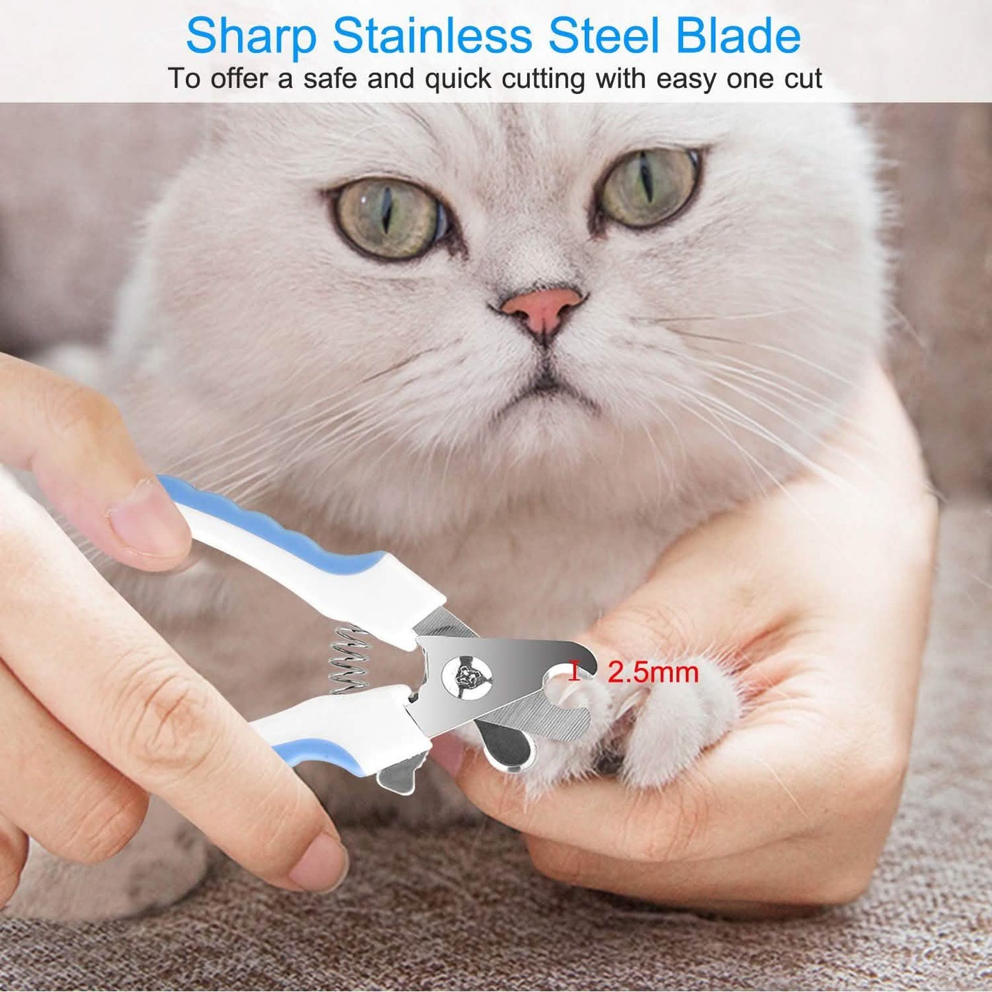 Pet Nail Toe Stainless Steel Trimmer with Nail File DailySale