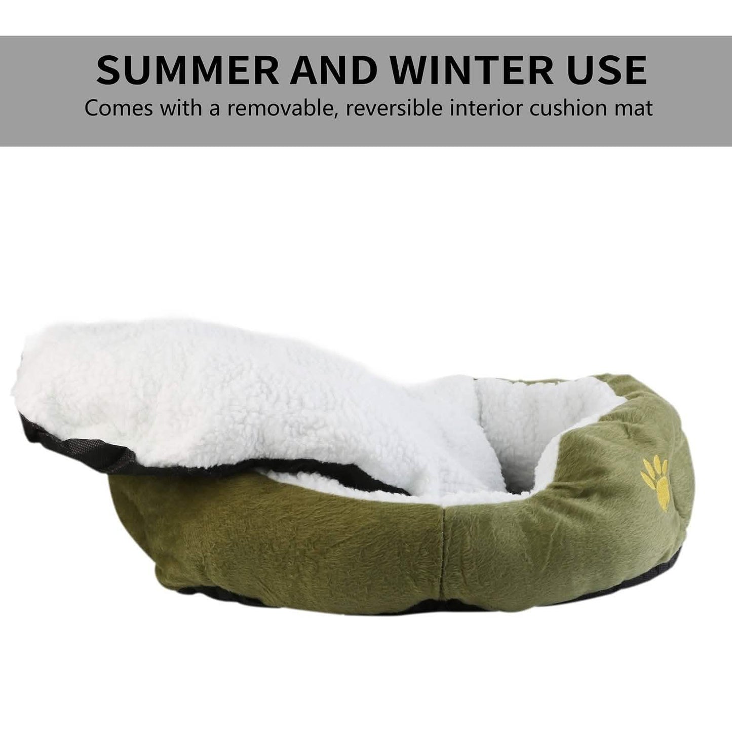 Pet Puppy Cat Soft Warm Fleece Bed DailySale