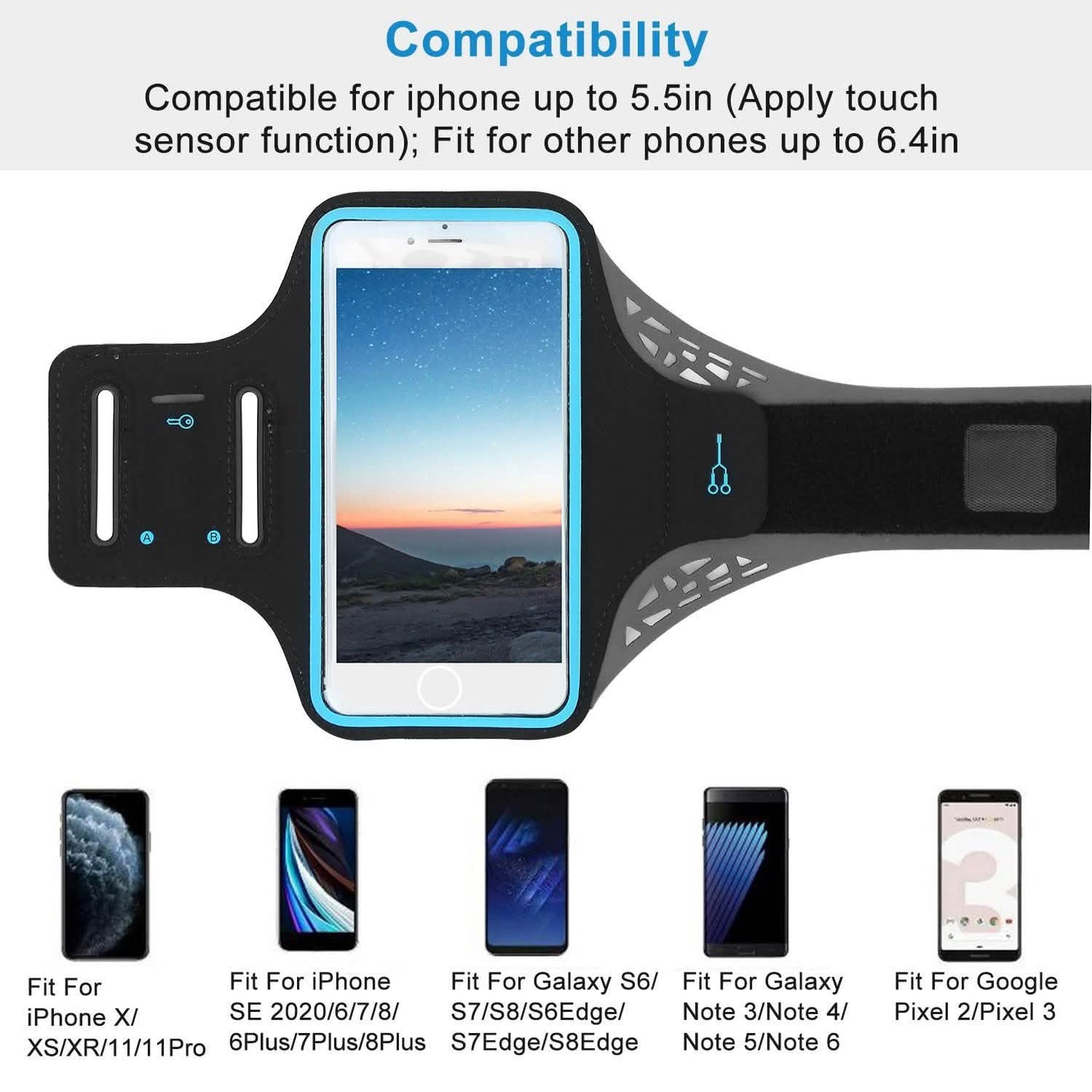Phone Armband Case Sweat Resistant DailySale