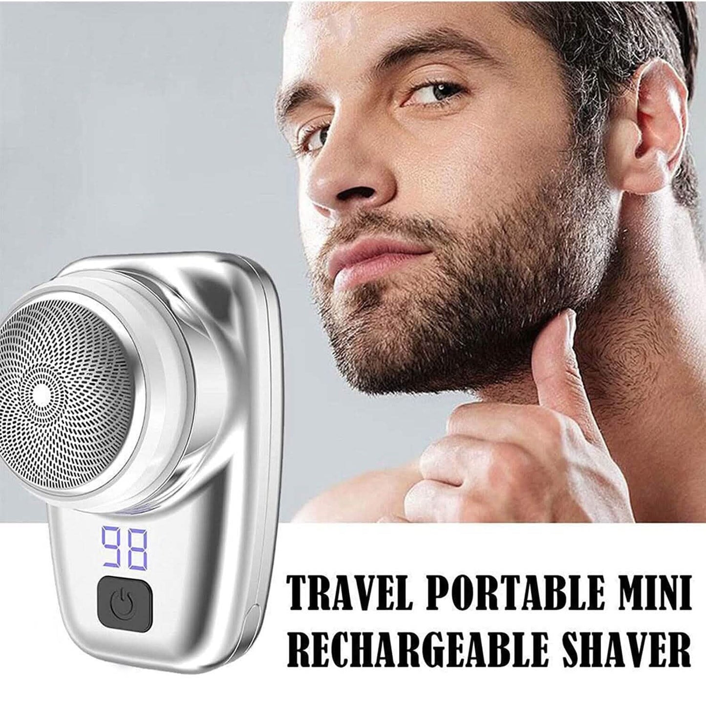 Pocket Size Shaver Wet and Dry Mens Razor DailySale