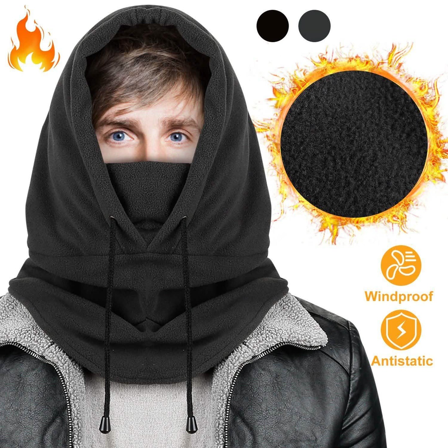 Polar Fleece Ski Mask Winter Thermal Balaclava Hat DailySale