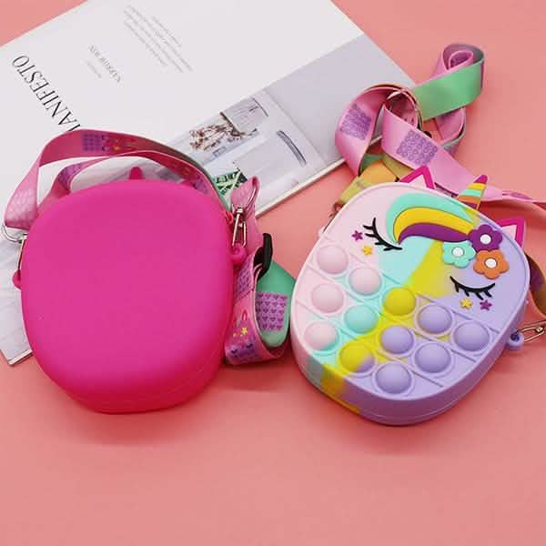 Pop Unicorn Purse Fidget Toys For Girls DailySale