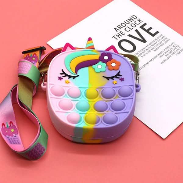 Pop Unicorn Purse Fidget Toys For Girls DailySale