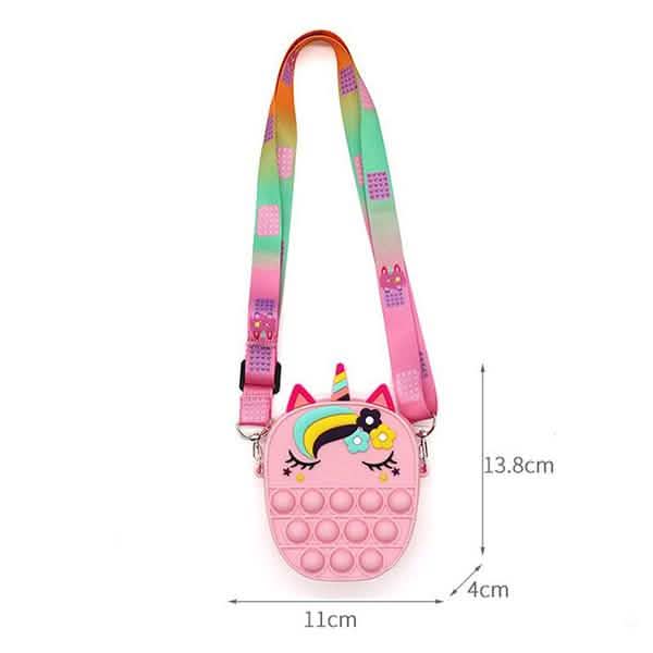 Pop Unicorn Purse Fidget Toys For Girls DailySale