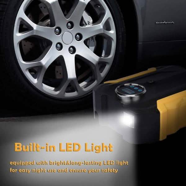 Portable Air Compressor Pump Tire Inflator DailySale