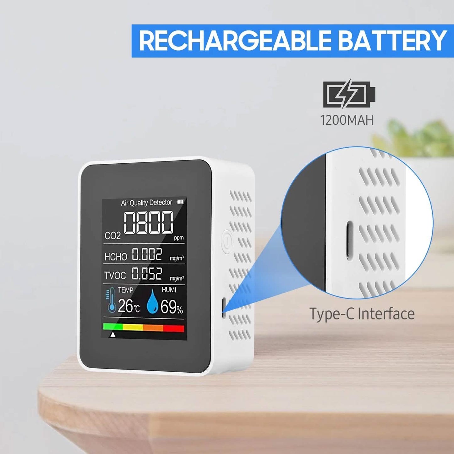 Portable Air Quality Monitor DailySale