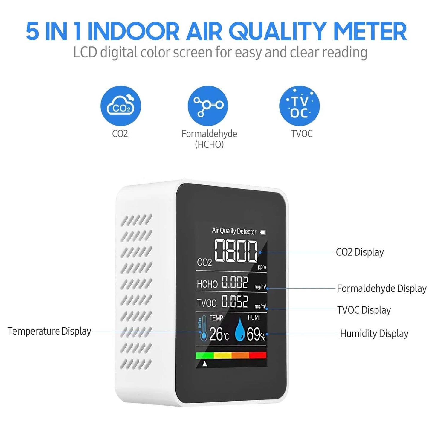 Portable Air Quality Monitor DailySale