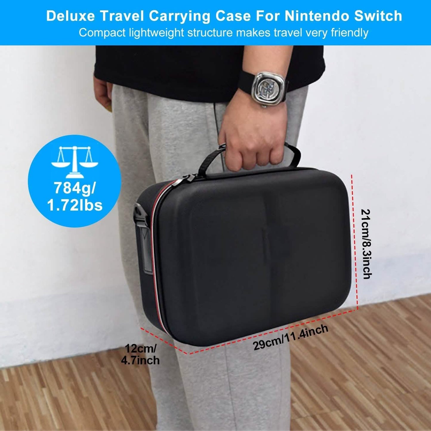 Portable Deluxe Carrying Case for Nintendo Switch DailySale