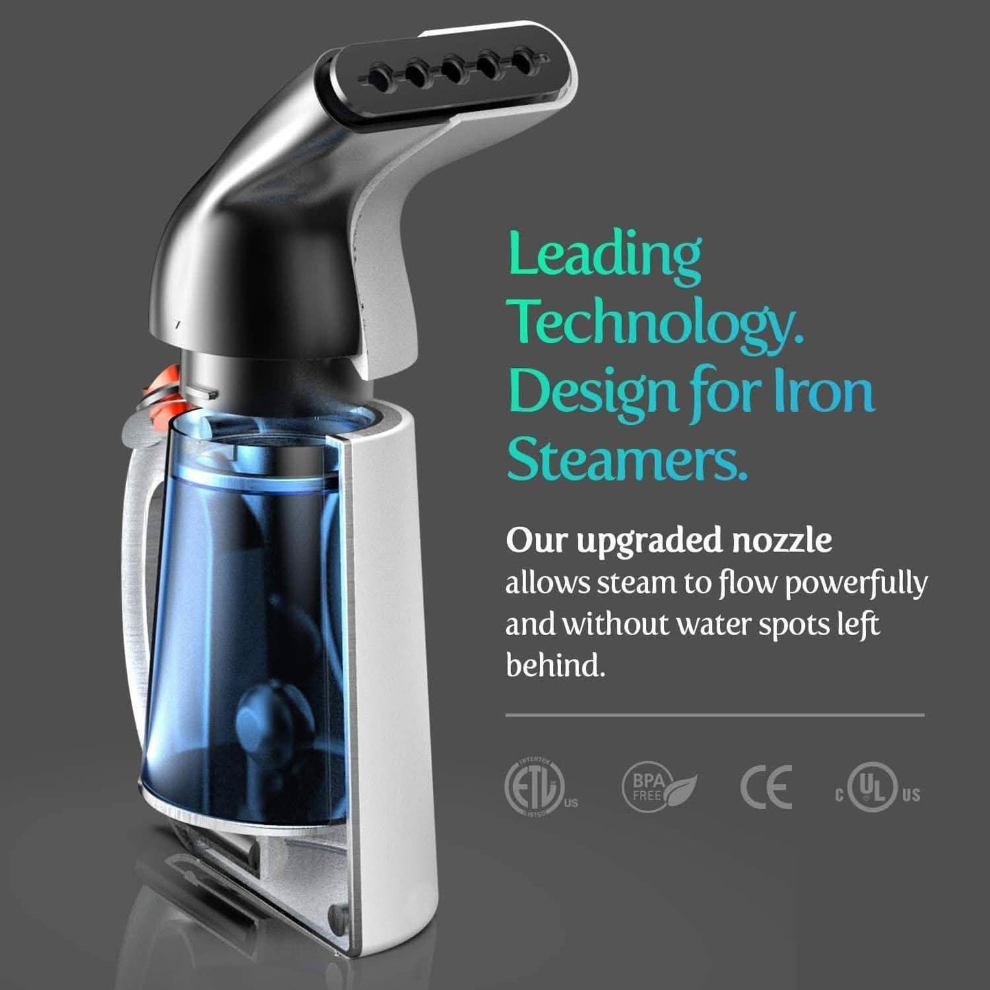 Portable Fabric Steam Iron DailySale