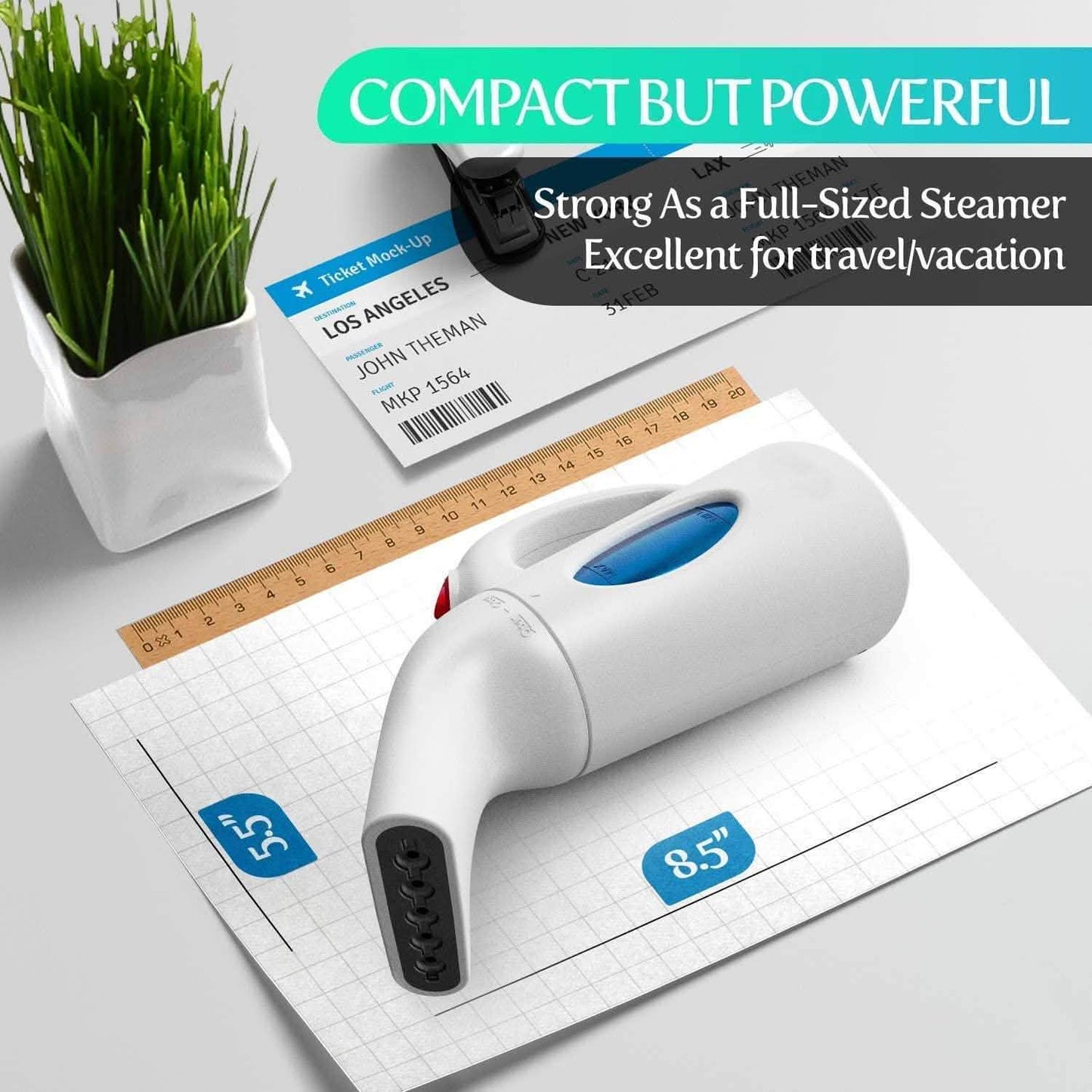 Portable Fabric Steam Iron DailySale