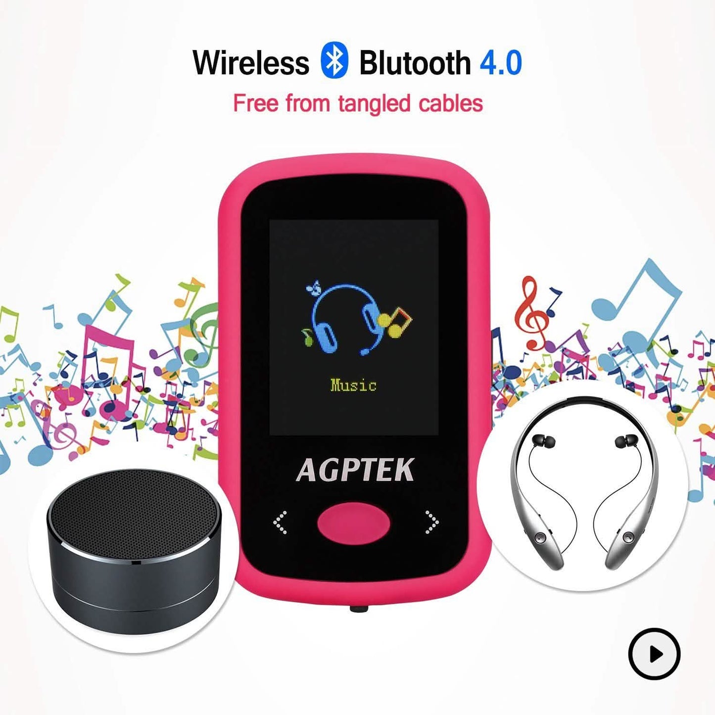 Portable Lossless HiFi Sound Music 8G Bluetooth MP3 Player DailySale