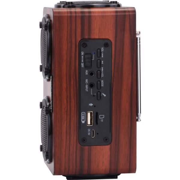 Portable Retro Wooden Wireless Bluetooth 4.2 Speaker DailySale