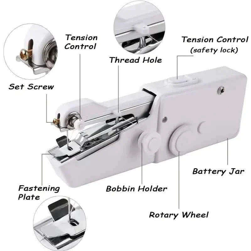 Portable Sewing Machine Quick Handheld Stitch Tool DailySale