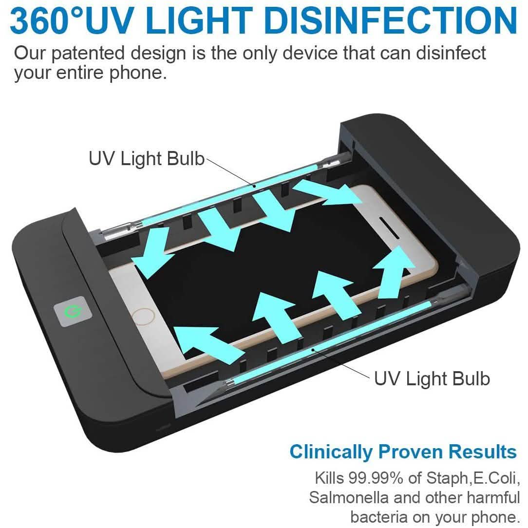Portable Smart Mobile Phone Cleaner Device with Aromatherapy Function DailySale