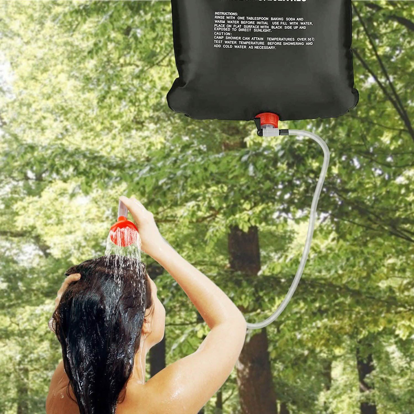 Portable Solar Heated Shower Bag DailySale