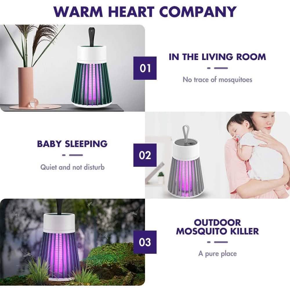 Portable USB Electric Mosquito Killing LED Lamp DailySale