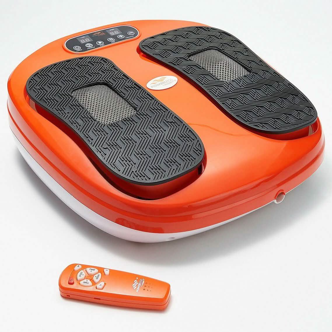 Power Legs Vibrating Foot Massager Platform with Acupressure (Refurbished) DailySale