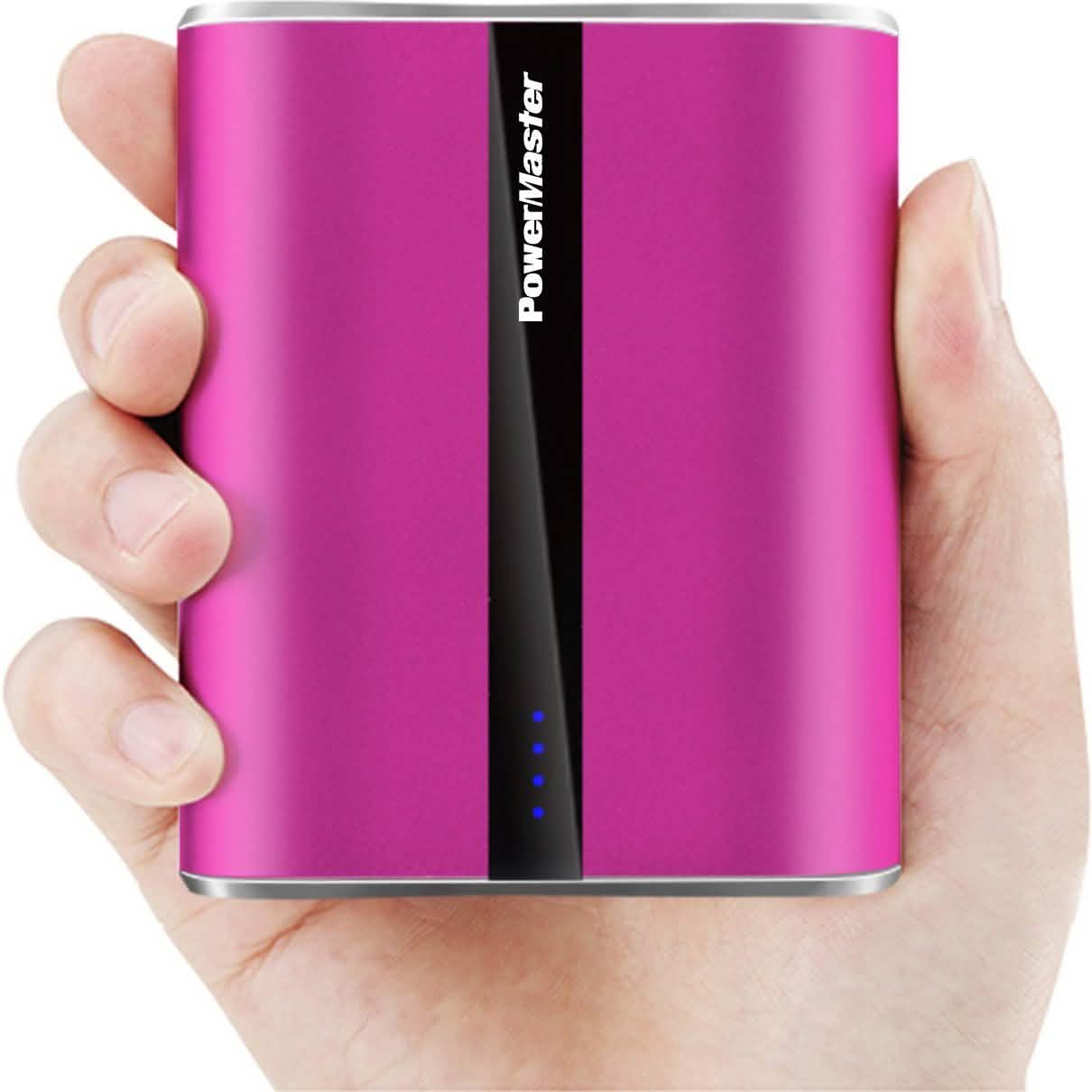 Powermaster 12000mAh Portable Charger with Dual USB Ports 3.1A Output DailySale