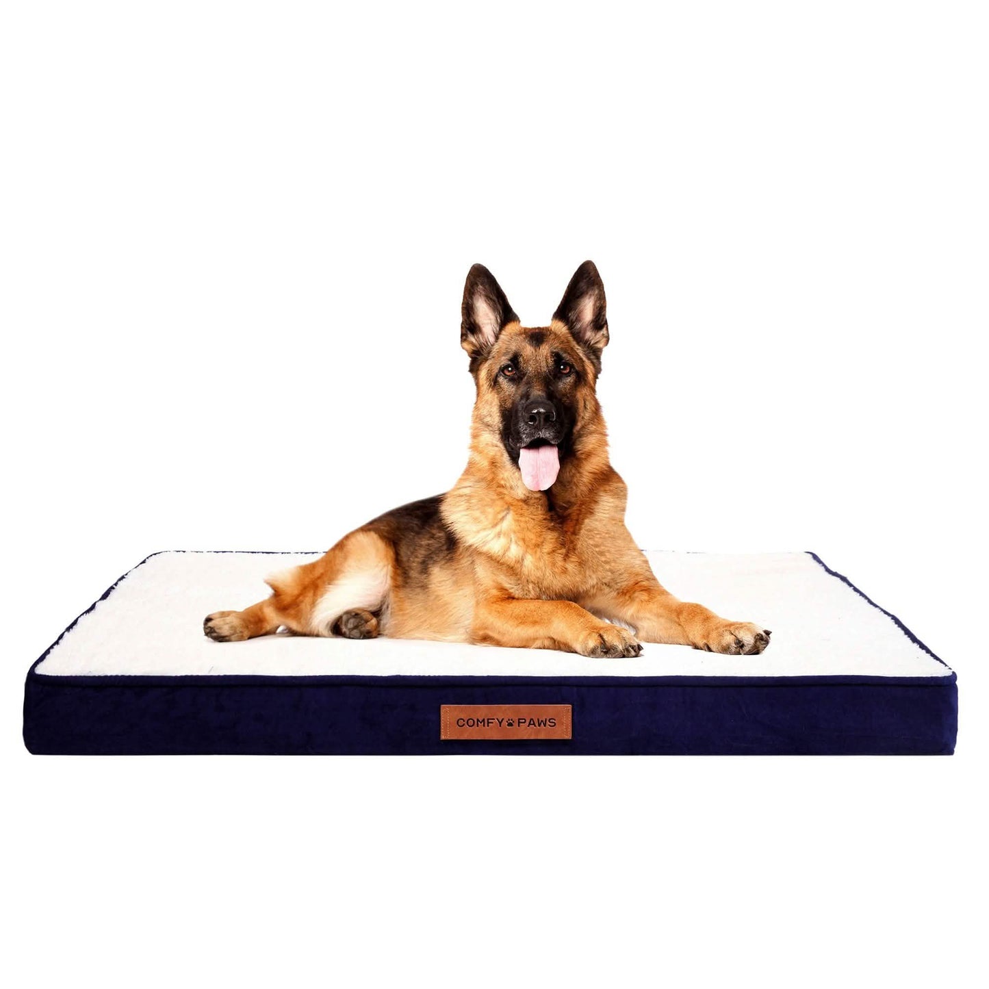 Premium Suede Velvet Orthopedic Dog Bed DailySale