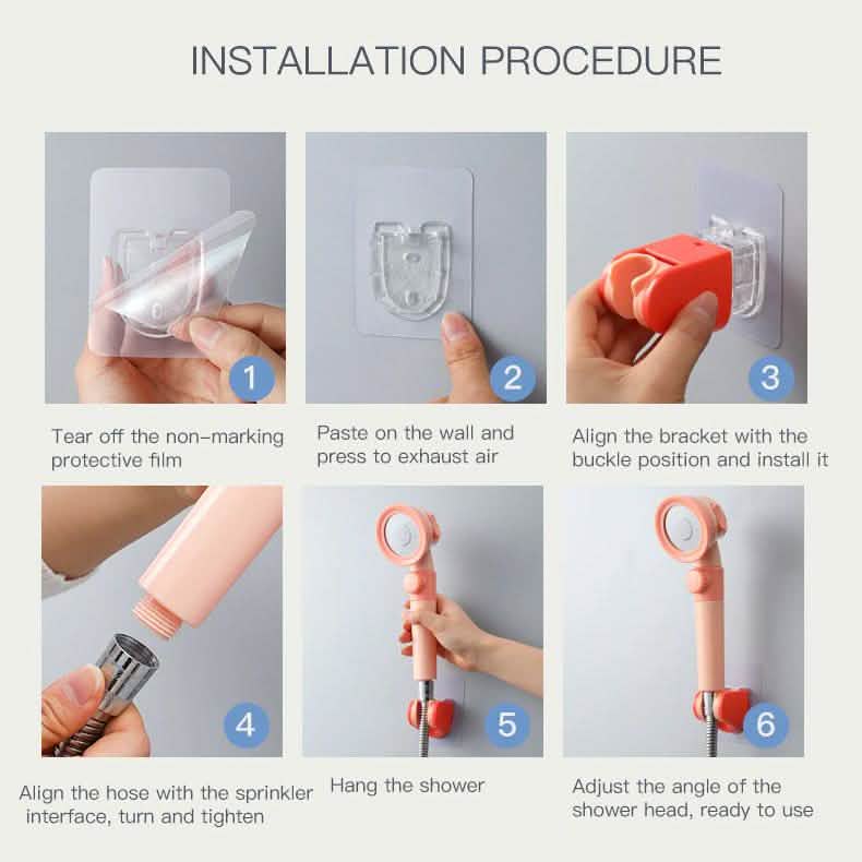 Pressurized Rain Shower Set DailySale