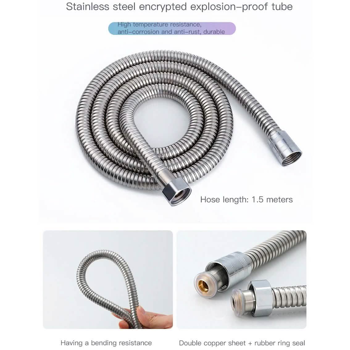 Pressurized Rain Shower Set DailySale