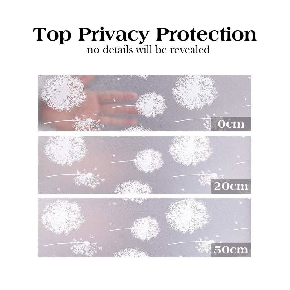 Privacy Window Film Sun Blocking Non-Adhesive Anti UV Window Sticker - Assorted Styles DailySale