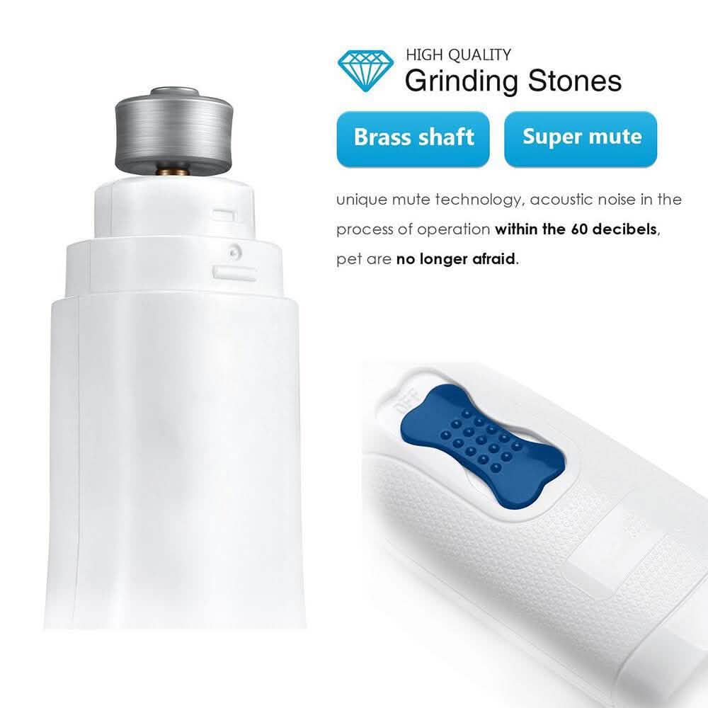 Pro Pet Dog Cat Nail Trimmer Grooming Tool Grinder Electric Clipper Kit DailySale