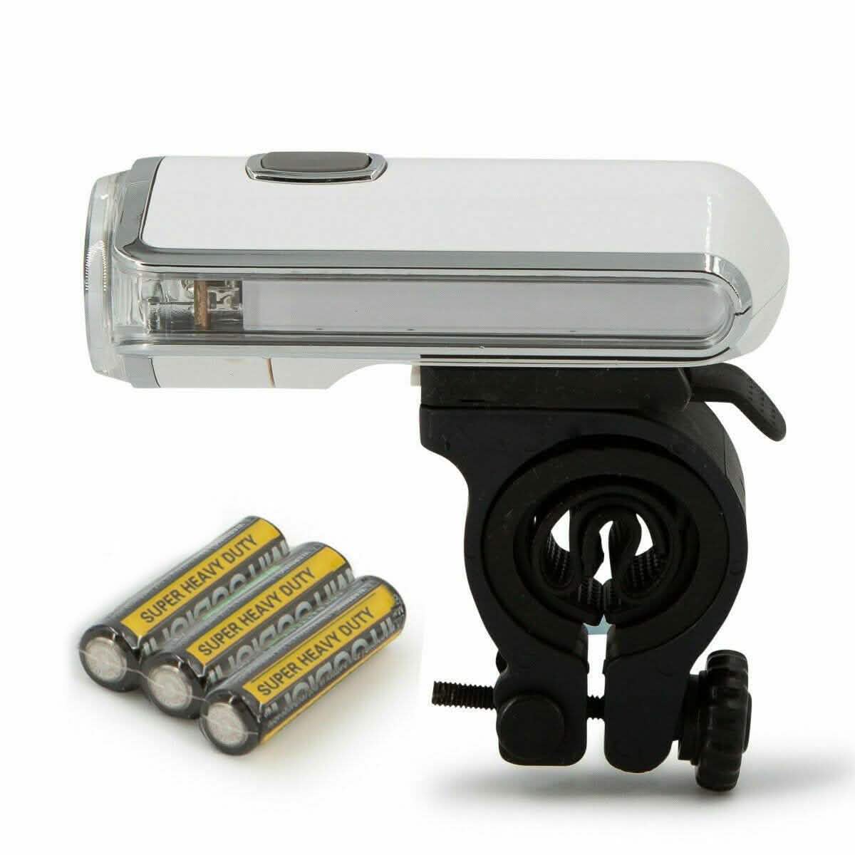 Prospect Park Compact Super Bright LED Bike Light with Blue Side Warning Lights DailySale