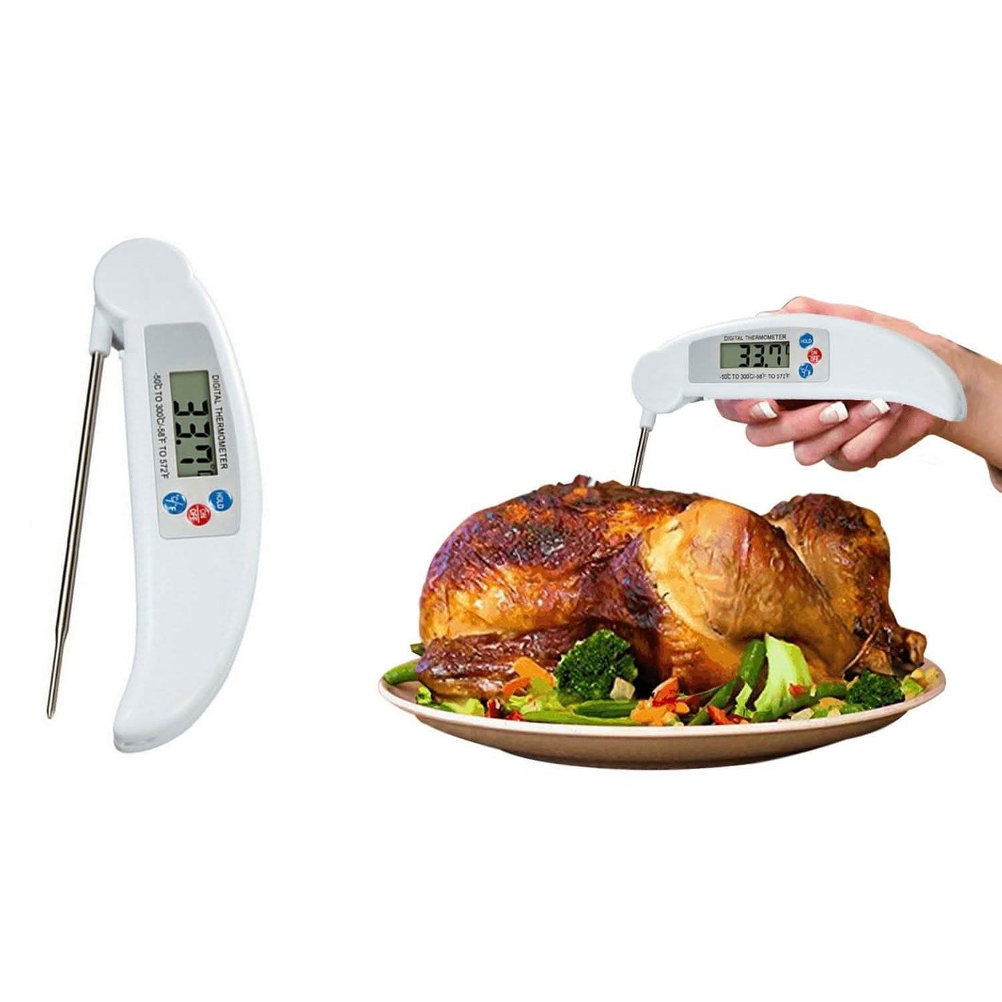 ProThermo Instant-Read Digital Meat Thermometer DailySale