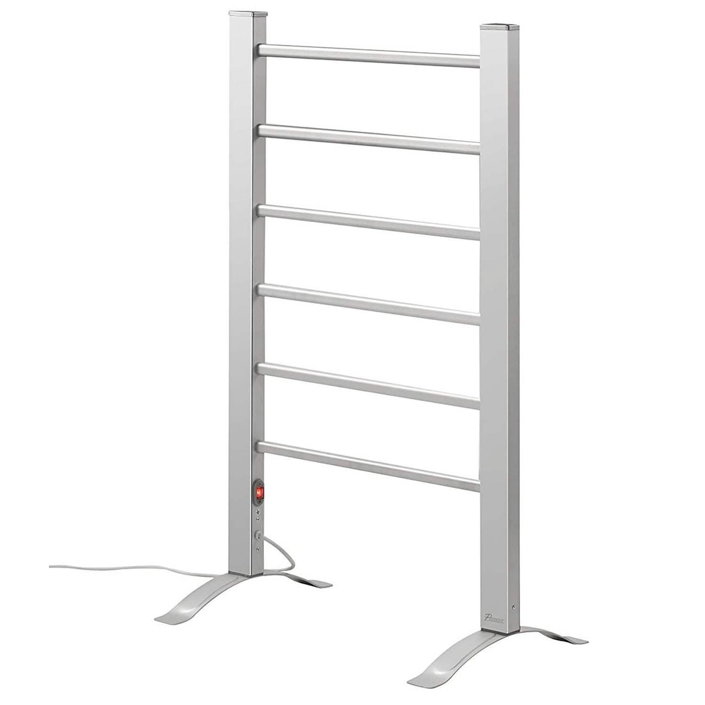Pursonic 6-Bar Freestanding or Wall Mountable Electric Towel Warmer DailySale