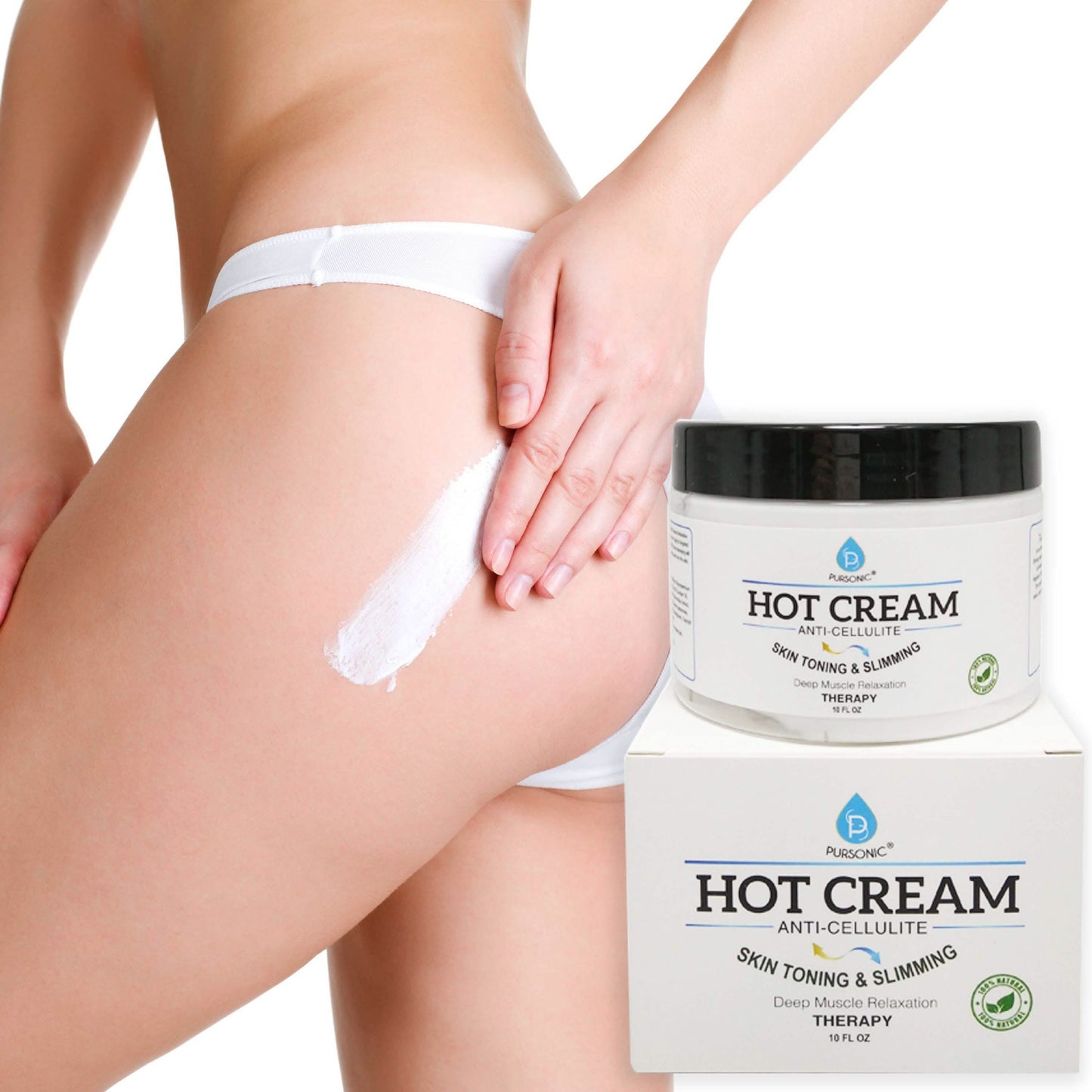 Pursonic CCMRC10 Pursonic Hot Cream Anti Cellulite DailySale