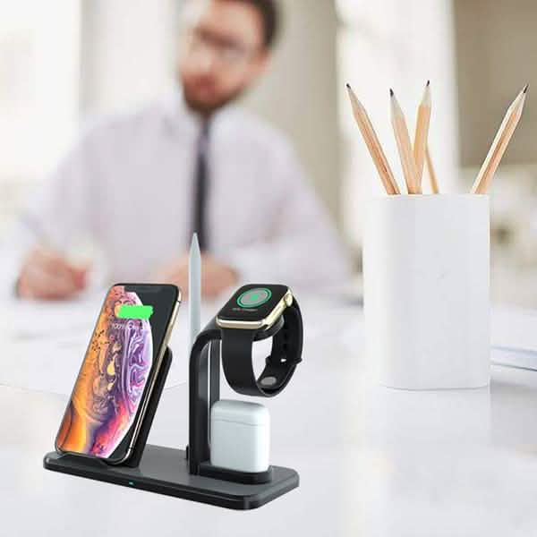 Qi 10W Fast Phone Wireless Charging Stand DailySale