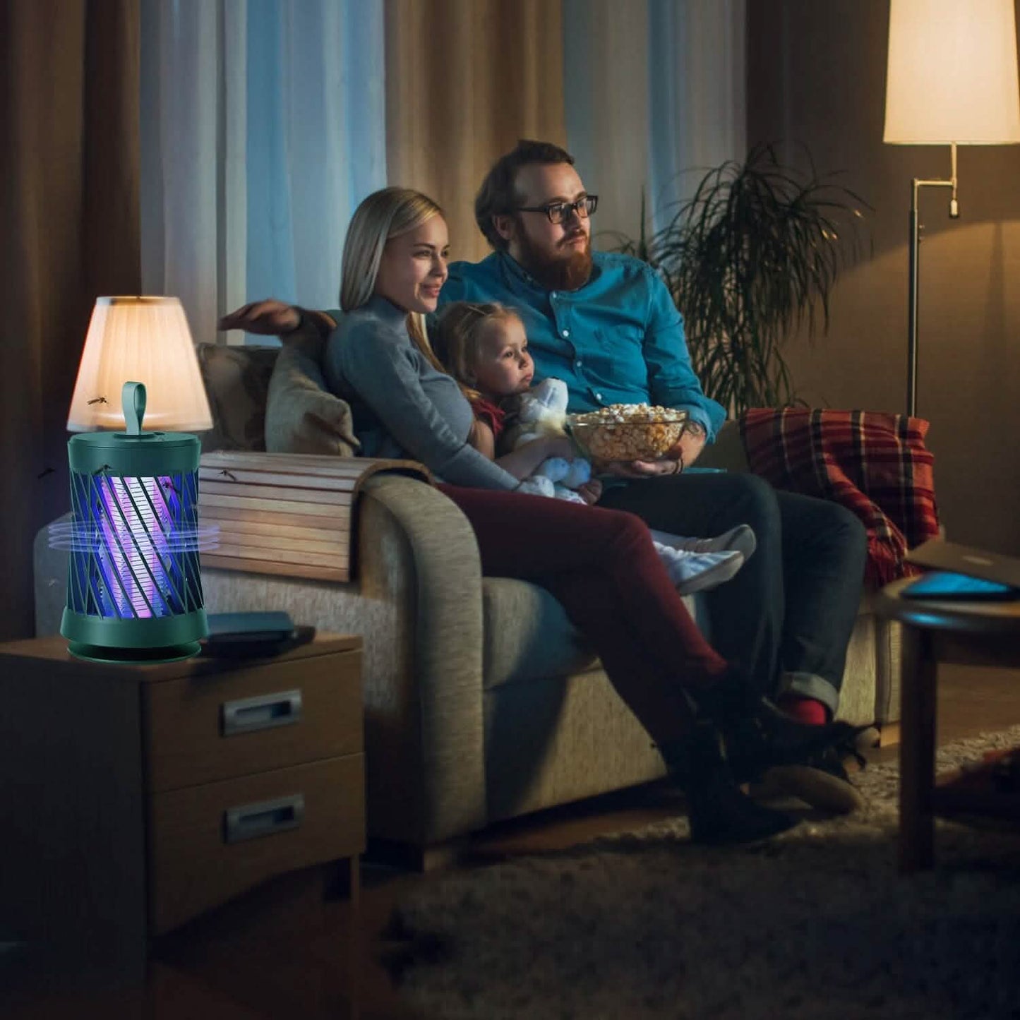 Rechargeable Mosquito Killer Lamp with Night Light DailySale