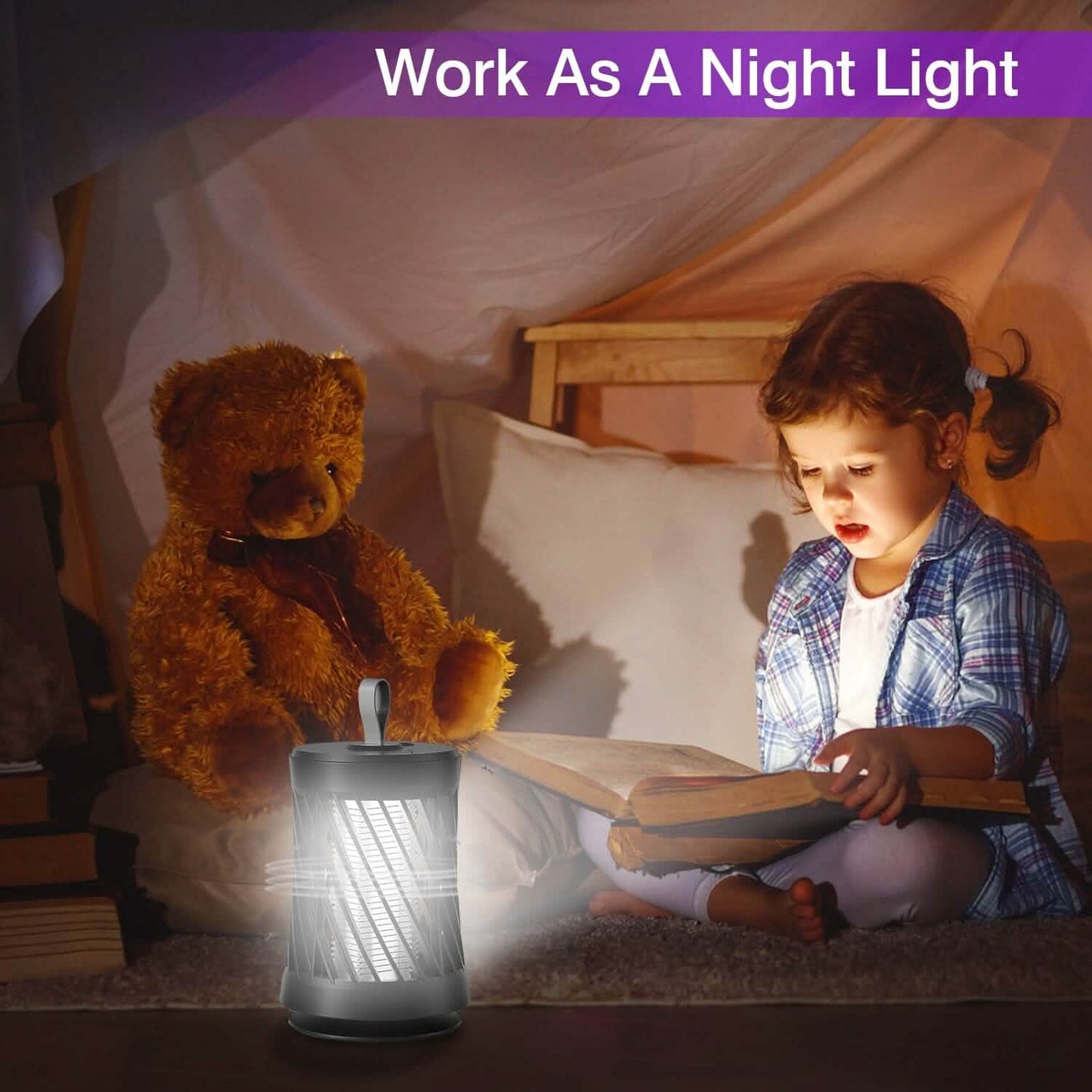 Rechargeable Mosquito Killer Lamp with Night Light DailySale