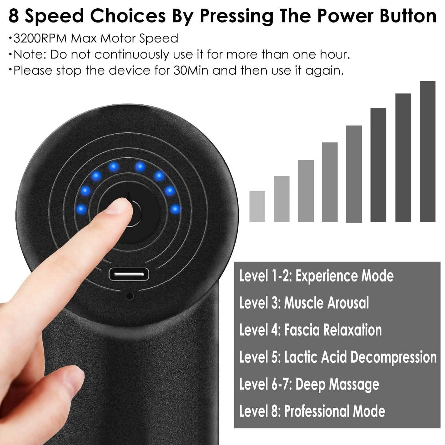 Rechargeable Percussion Massage Gun DailySale