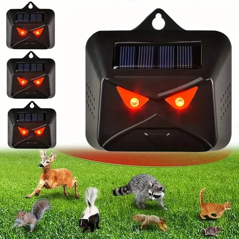Red LED Light Waterproof Predator Repellent for Gardens DailySale