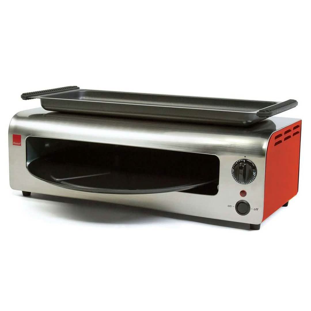 Ronco Pizza & More Home Pizza and Wing Oven with Removable Warming Tray and Pan DailySale