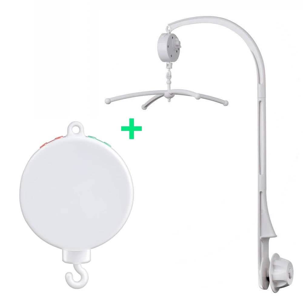 Rotary Baby Cot Mobile Crib Bed Toy Infant Bell Hanging Stand Arm Bracket DailySale