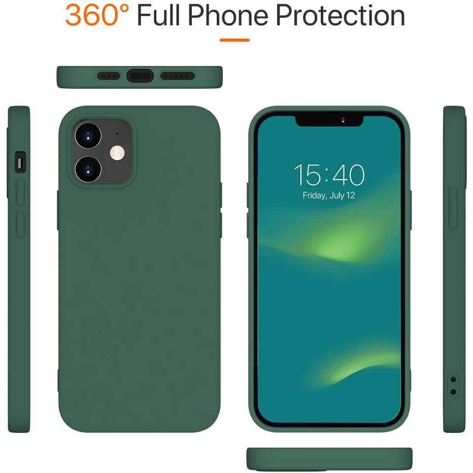 Rubber Case for iPhone 12 and iPhone 12 Pro Case 6.1 inch DailySale